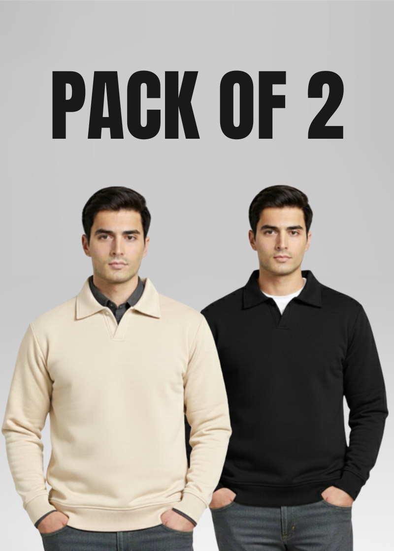 Pack of 2 Old Money Style Sweatshirt