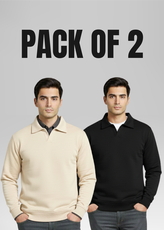 Pack of 2 Old Money Style Sweatshirt