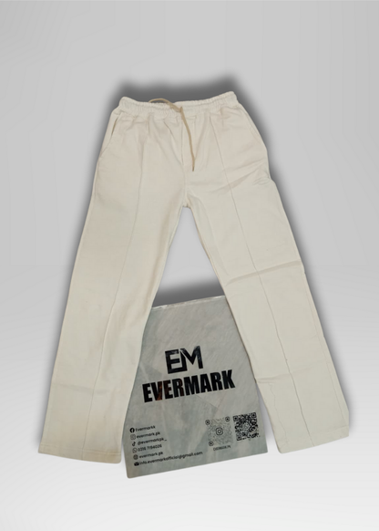 Baggy trouser -White