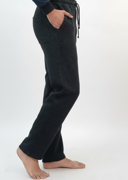 Baggy trouser - Textured Jet Black